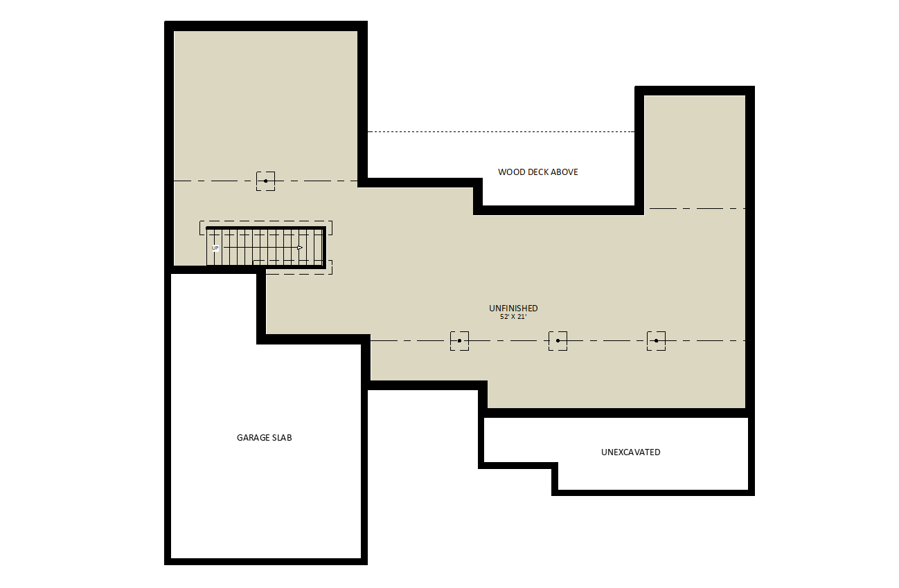 DenaliLower Level Floor Plan